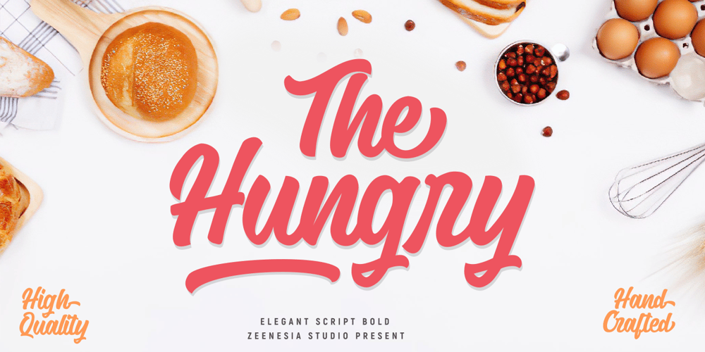 The Hungry font