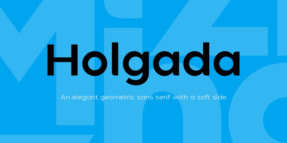 Holgada font