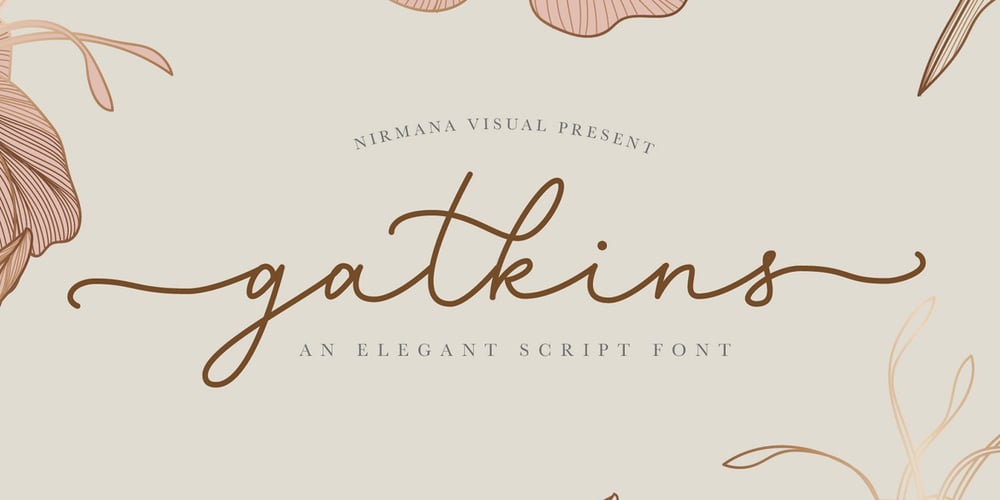 Gatkins font