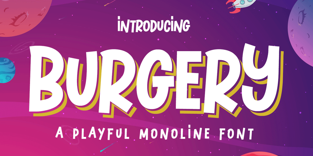Burgery font