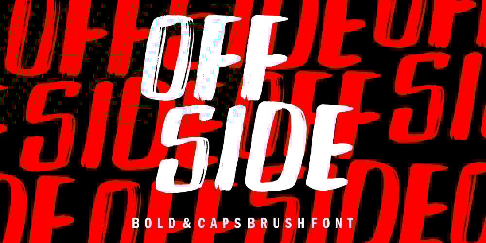 Off Side font