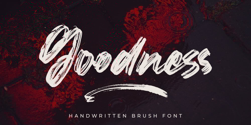 Goodness font