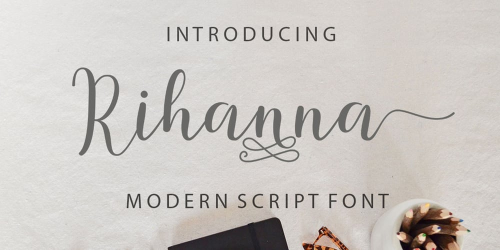 Rihanna font