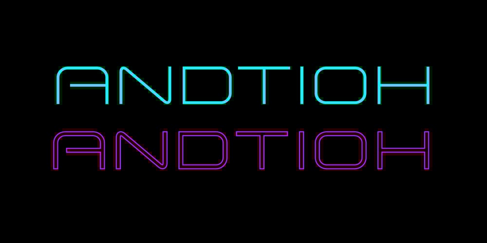 Andtioh font