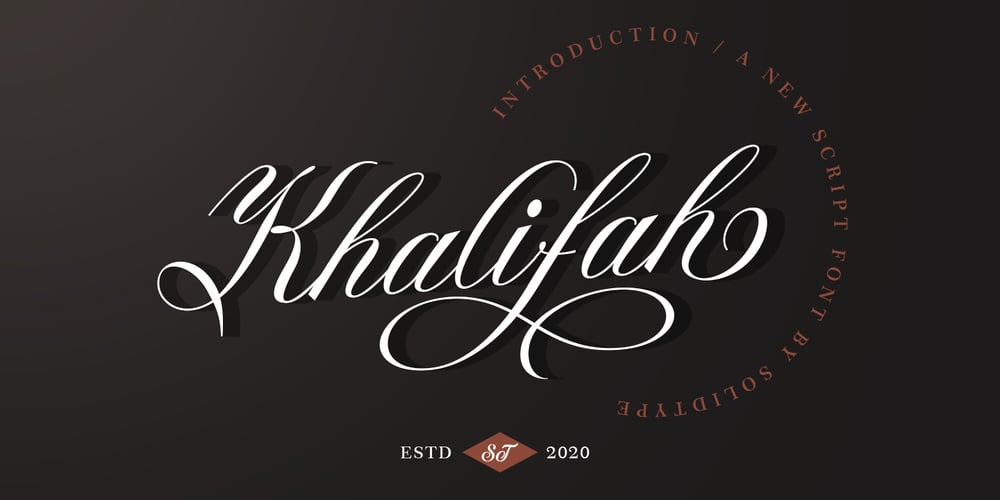 Khalifah Script font