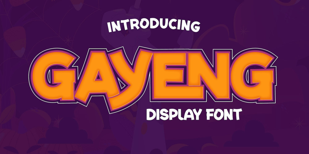 Gayeng font