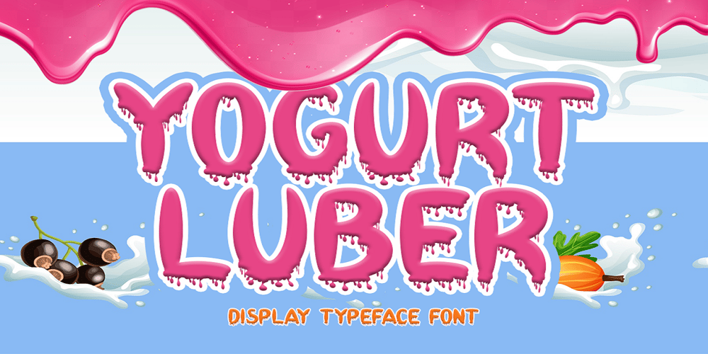 Yogurt Luber font