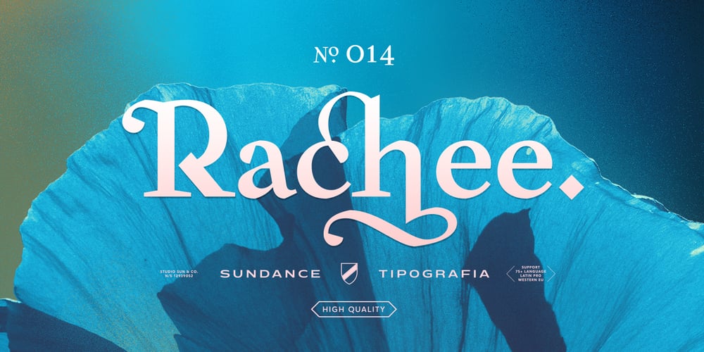 Rachee font