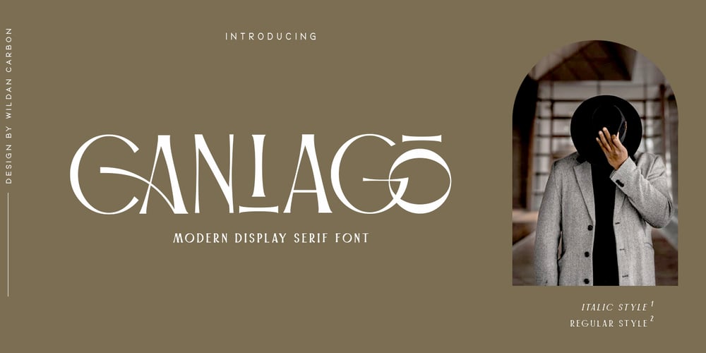 Caniago font