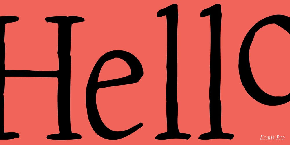 Ermis Pro font