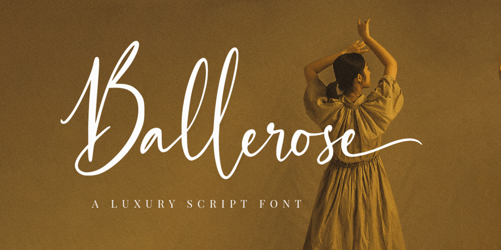 Ballerose font