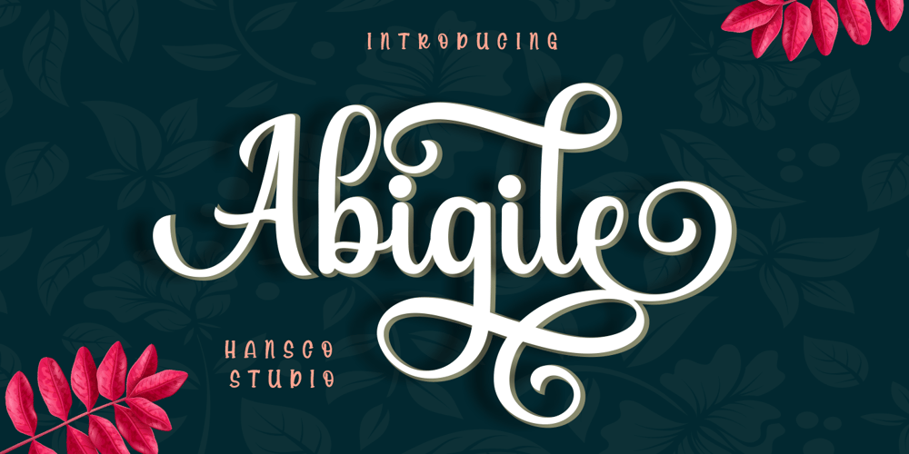 Abigile font