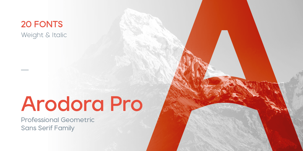 Arodora Pro font
