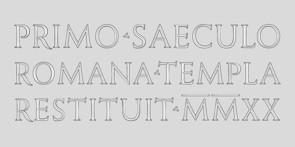 Monkton Incised font
