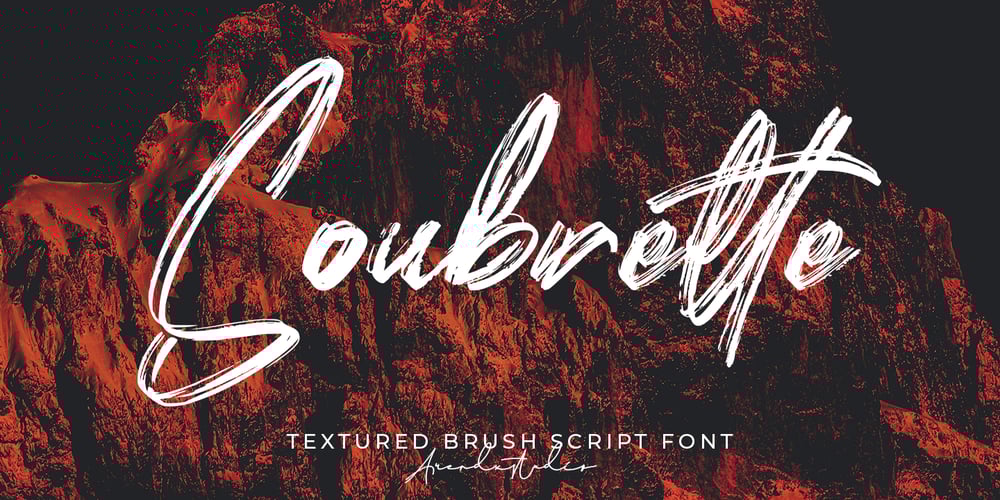 Soubrette font