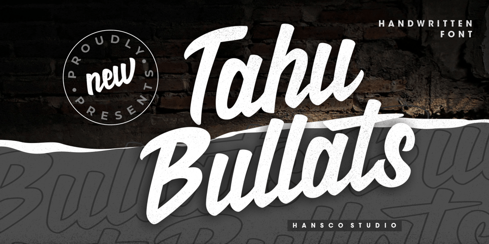 Tahu Bullats font
