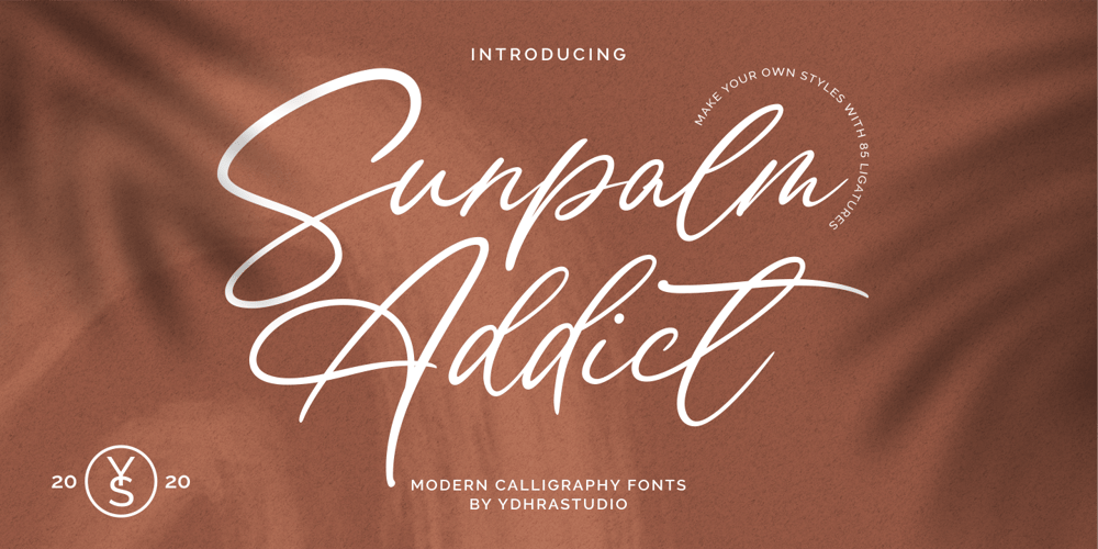 Sunpalm Addict font