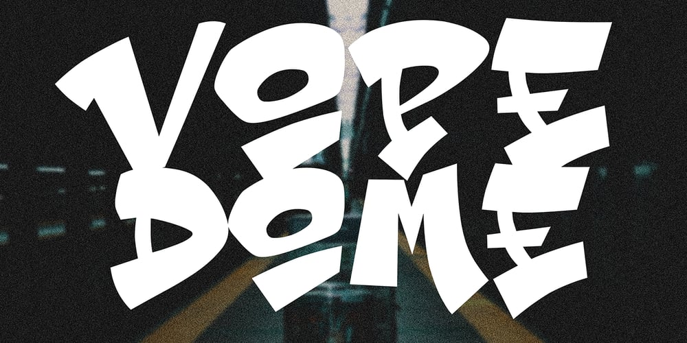 Vope Dome font
