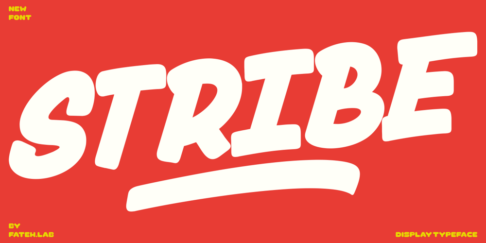 Stribe font