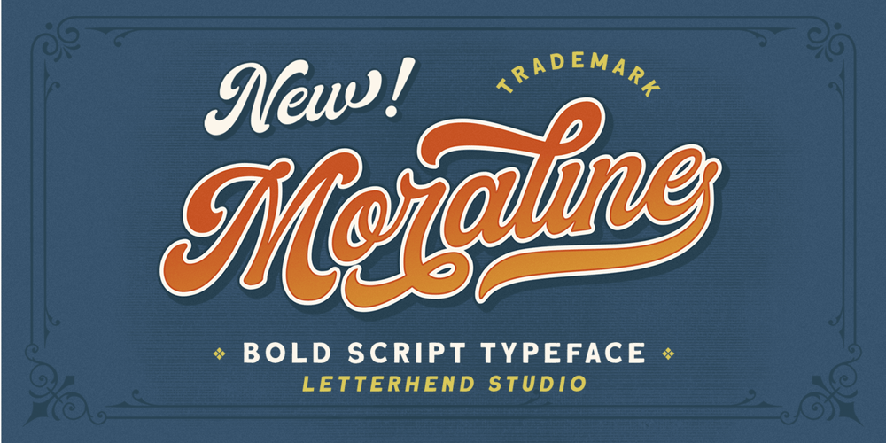 Moraline Script font