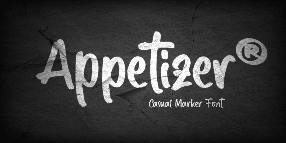 Appetizer font