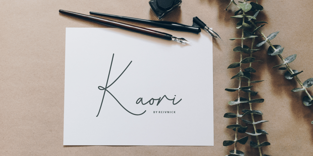 Kaori font