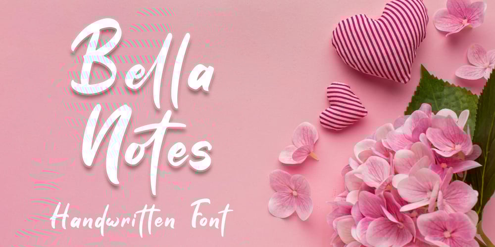 Bella Notes font