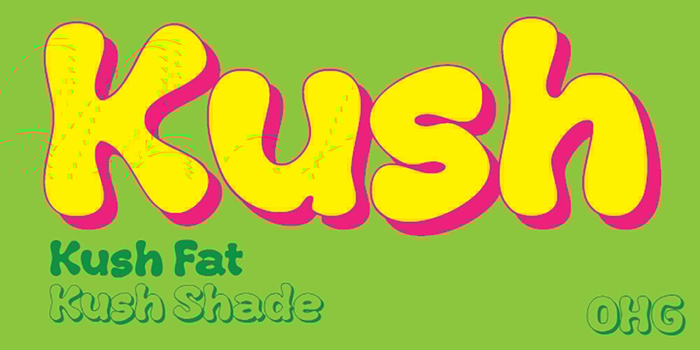 Kush font