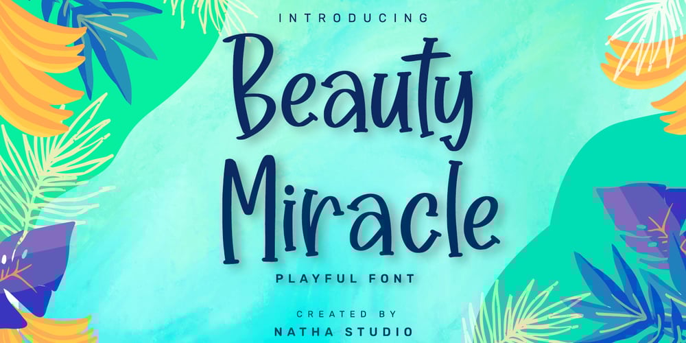 Beauty Miracle font