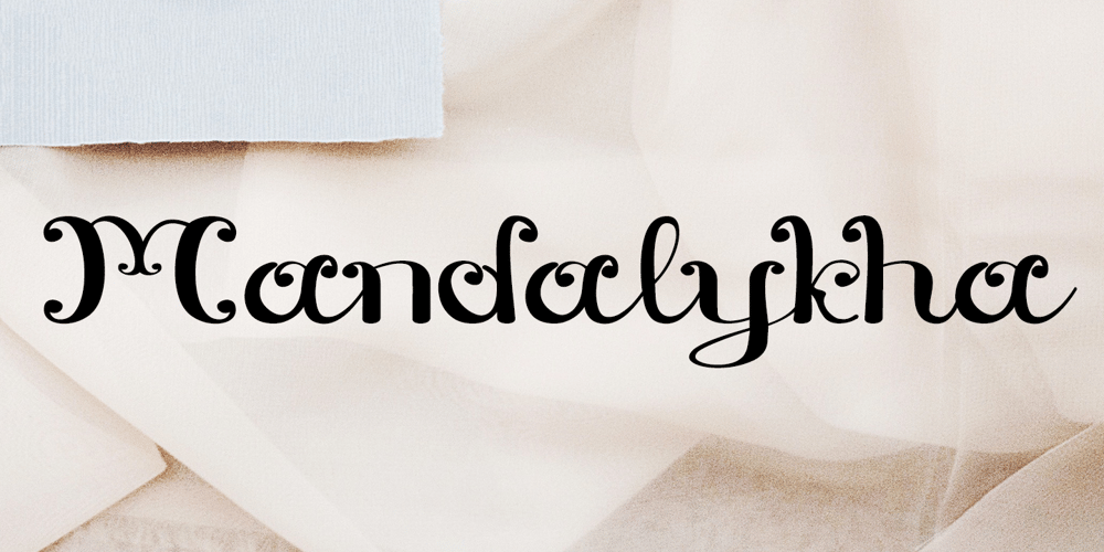 Mandalykha font
