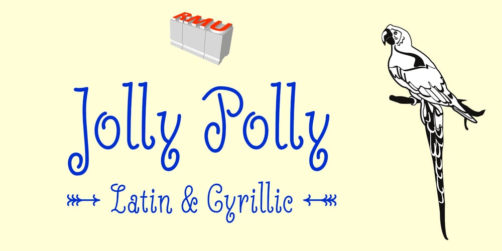 Jolly Polly font