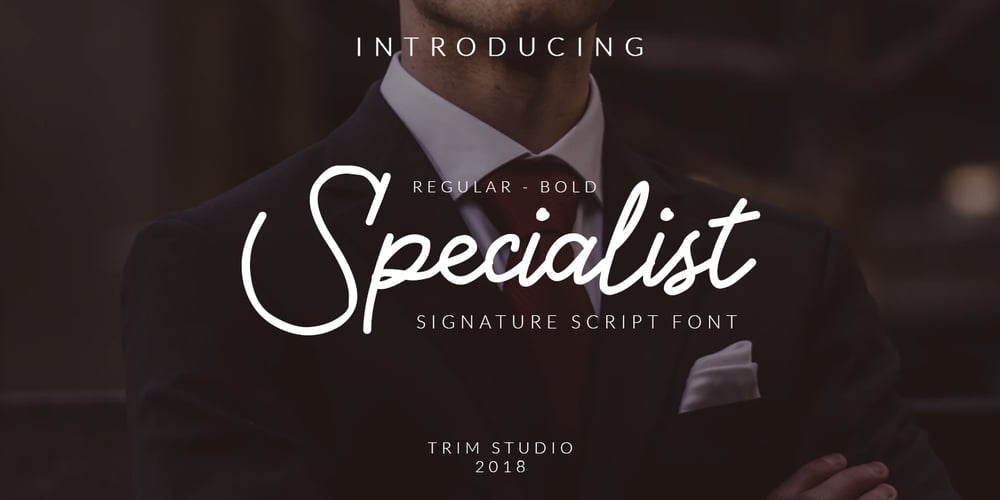 Specialist font