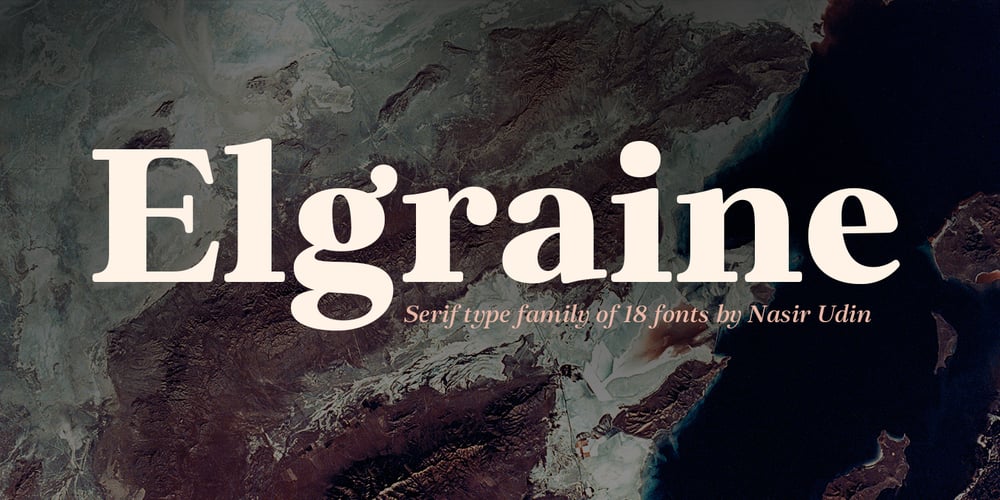 Elgraine font