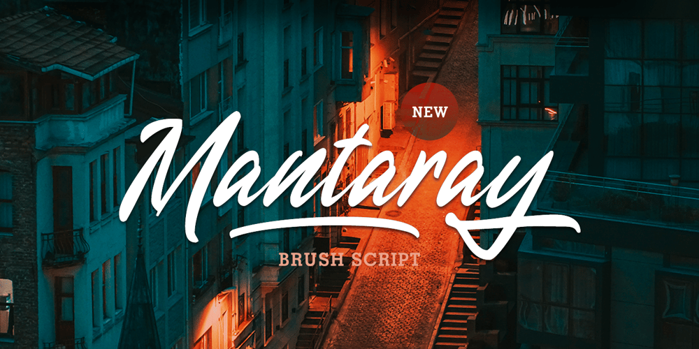 Mantaray font
