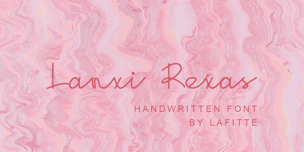Lanxi Rexas font
