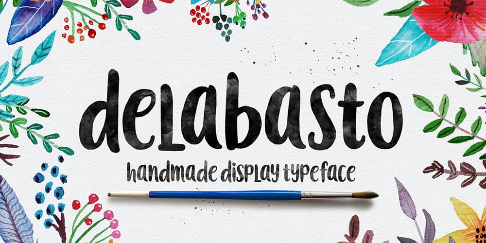 Delabasto font