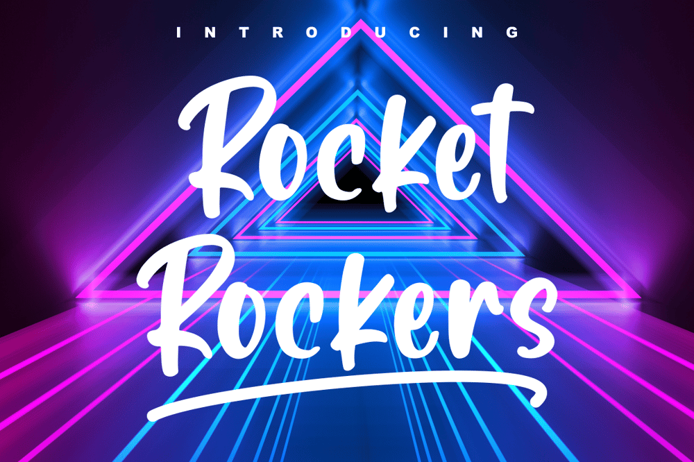 Rocket Rockers font