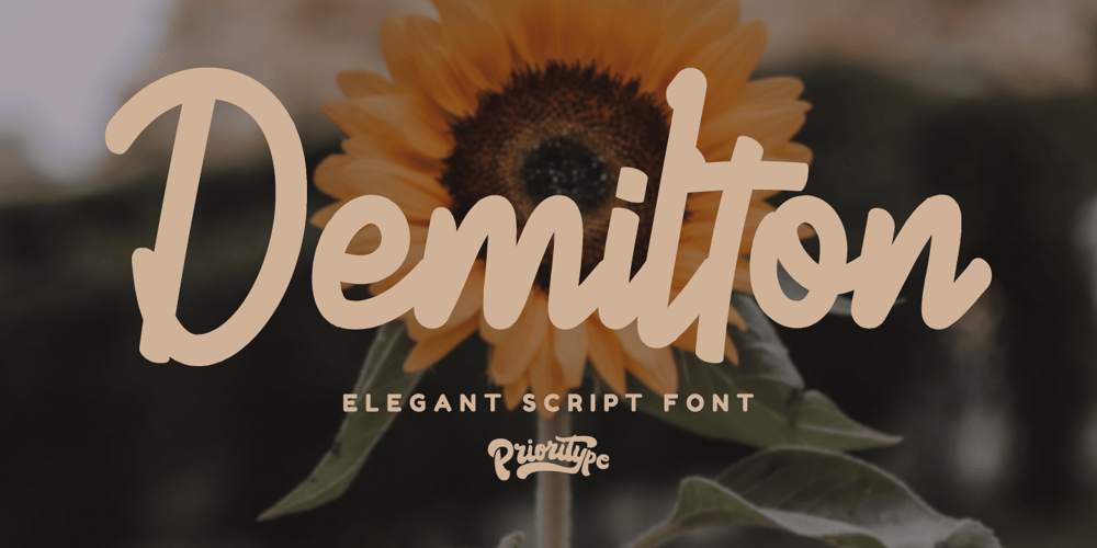 Demilton font