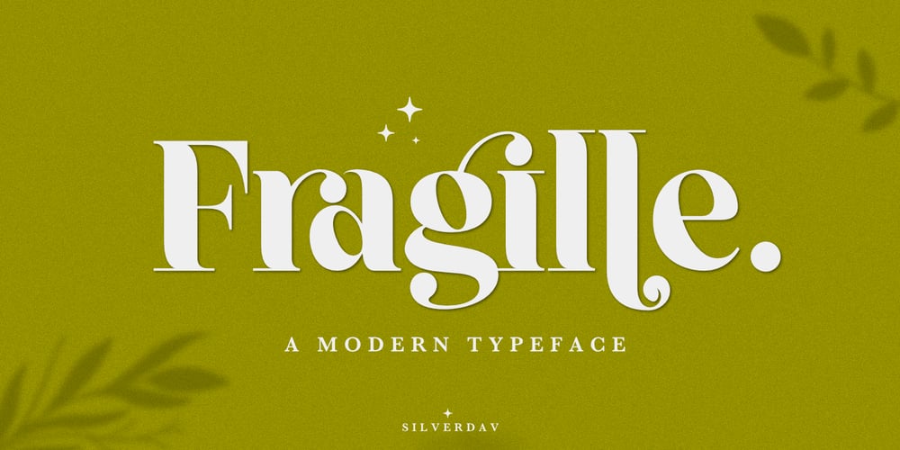 Fragille font