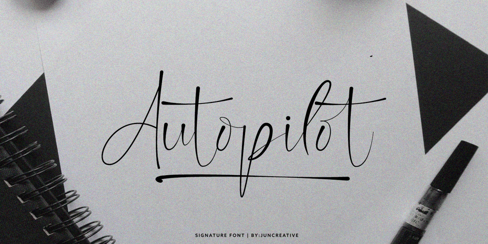 Autopilot font