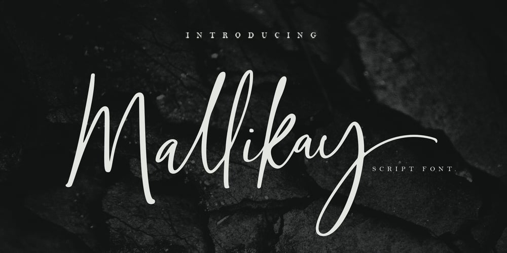 Mallikay font