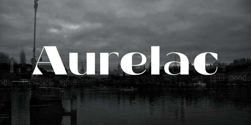 Aurelac font