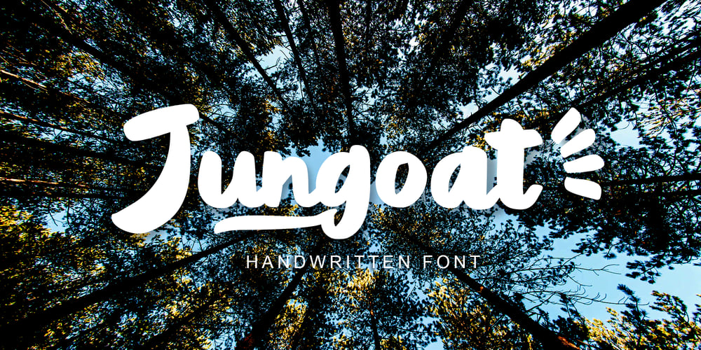 Jungoat font