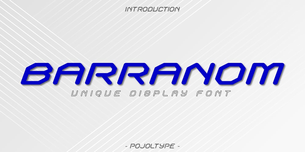Barranom font