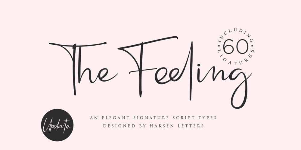 Feeling font