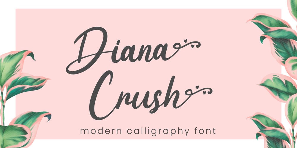 Diana Crush font
