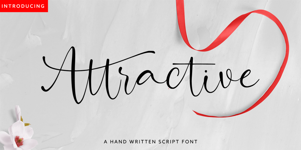 Attractive font