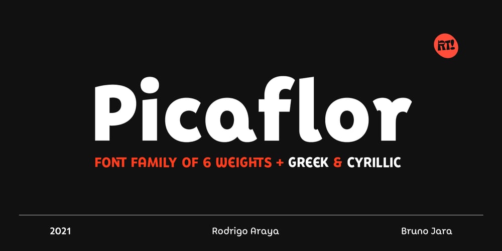 Picaflor font