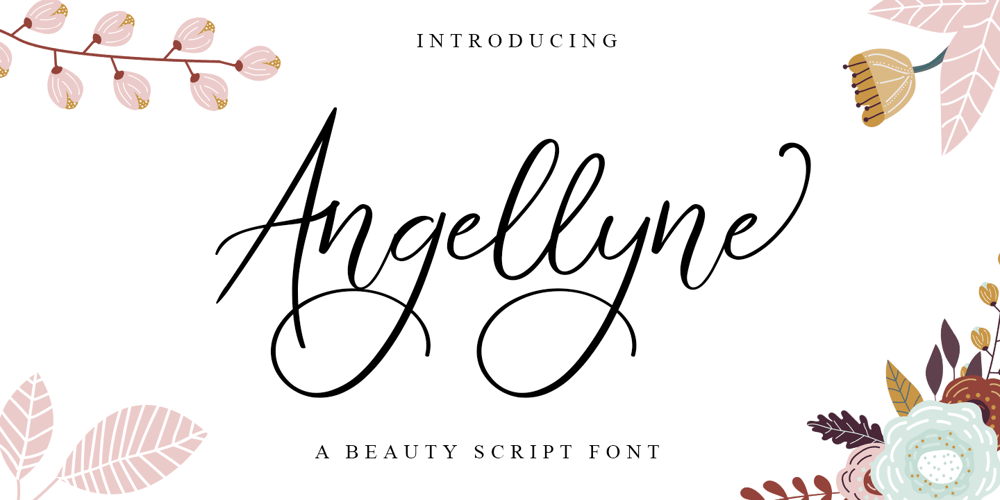 Angellyne font