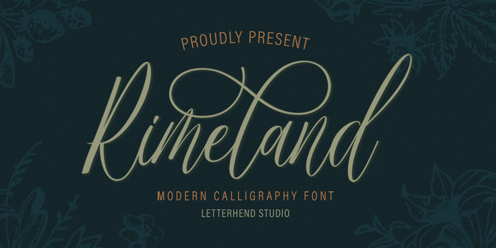 Rimeland font